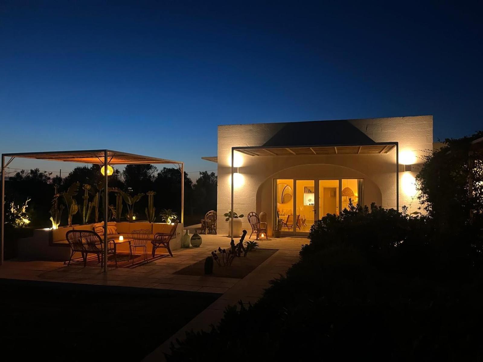 Villa Casa Bianca Di Porto Selvaggio Santa Caterina  Buitenkant foto