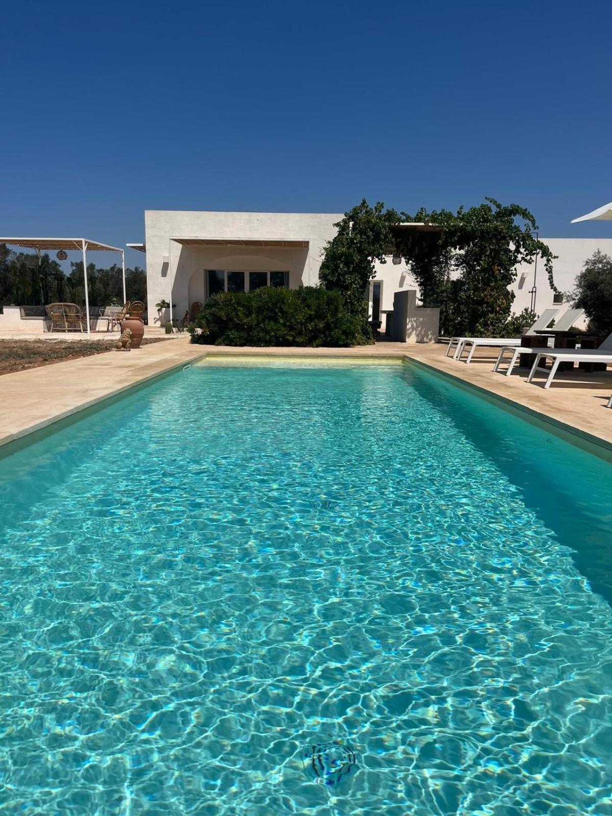 Villa Casa Bianca Di Porto Selvaggio Santa Caterina  Buitenkant foto