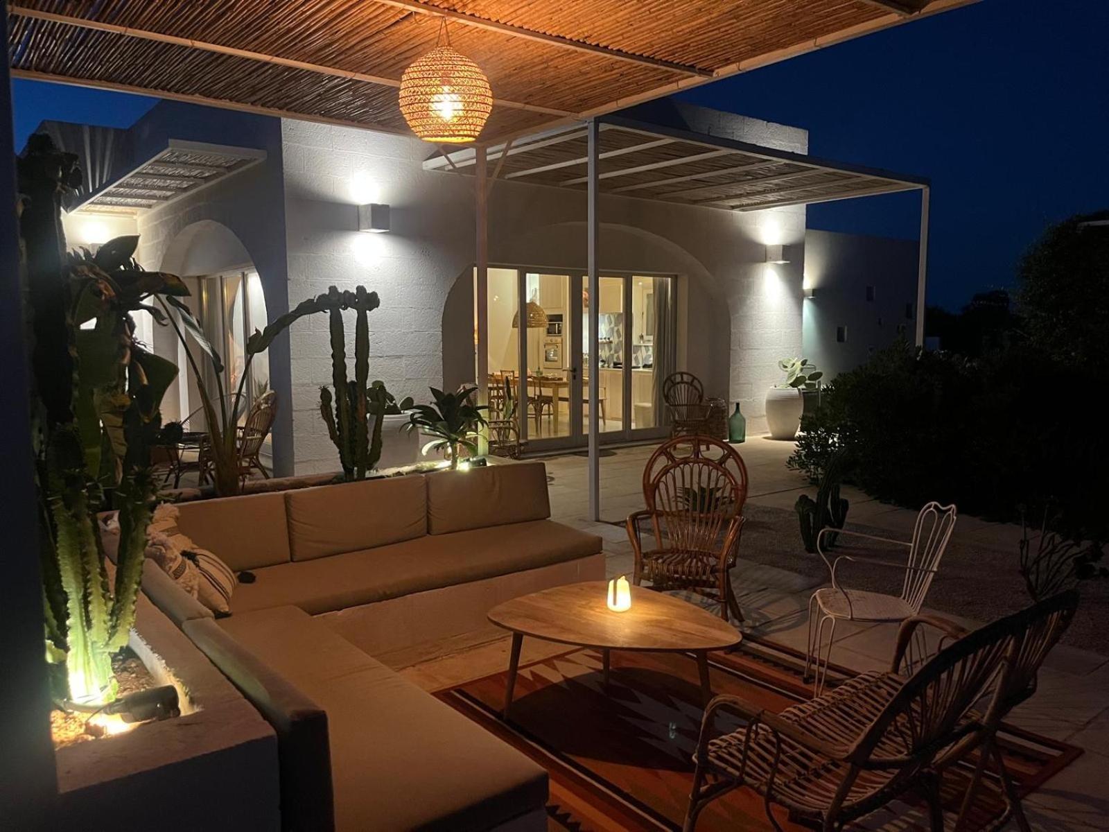 Villa Casa Bianca Di Porto Selvaggio Santa Caterina  Buitenkant foto