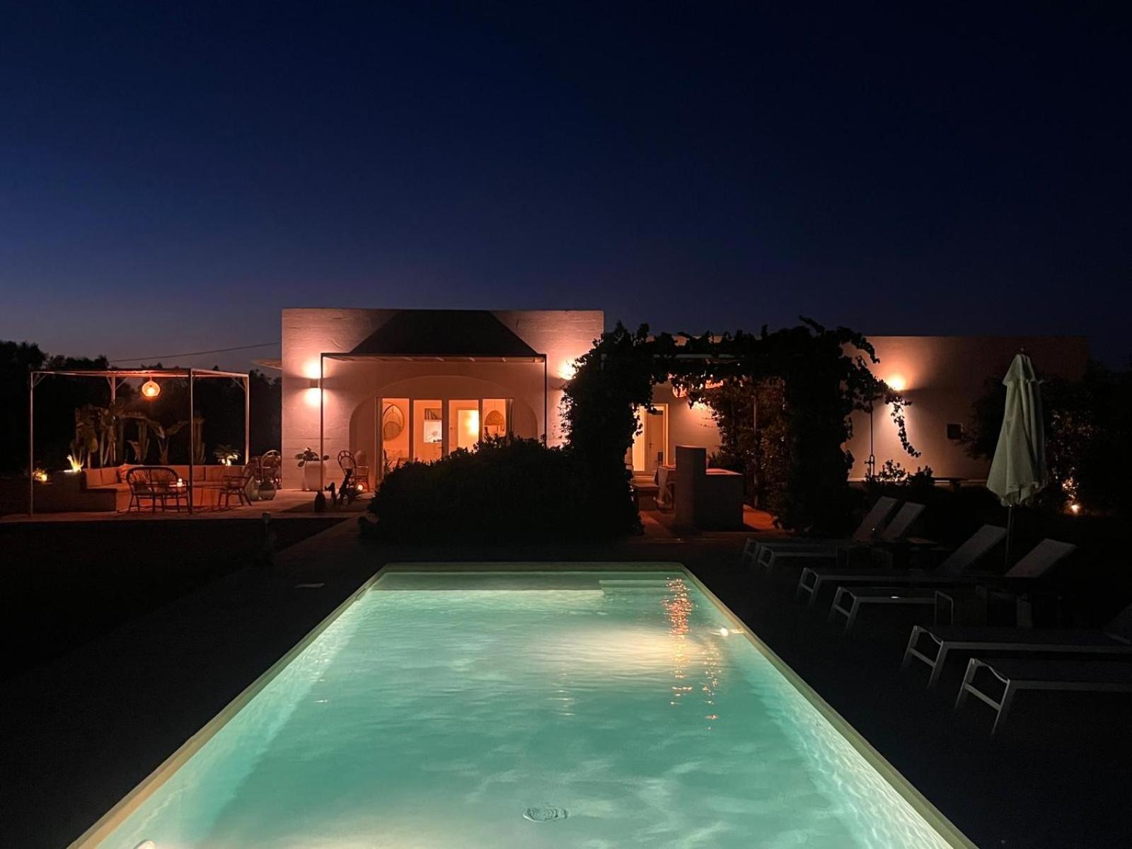 Villa Casa Bianca Di Porto Selvaggio Santa Caterina  Buitenkant foto